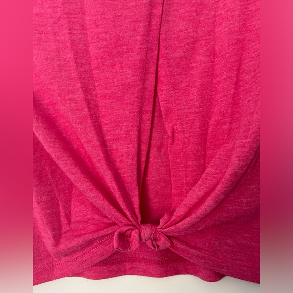 Vintage J Crew Pink Tie Back Tank Top size Small - Picture 6 of 10